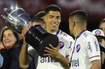 Istimewa, Luis Suarez Bawa Nacional Juara Liga Uruguay meski Baru Beberapa Bulan Gabung