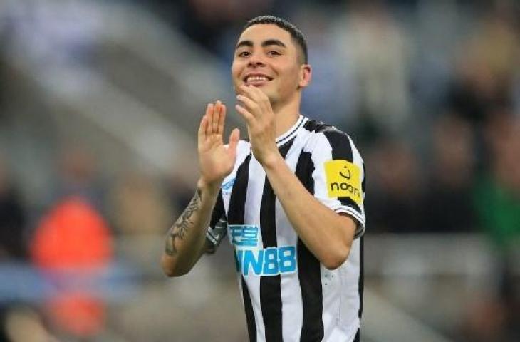 Gelandang serang Newcastle United, Miguel Almiron. (AFP)