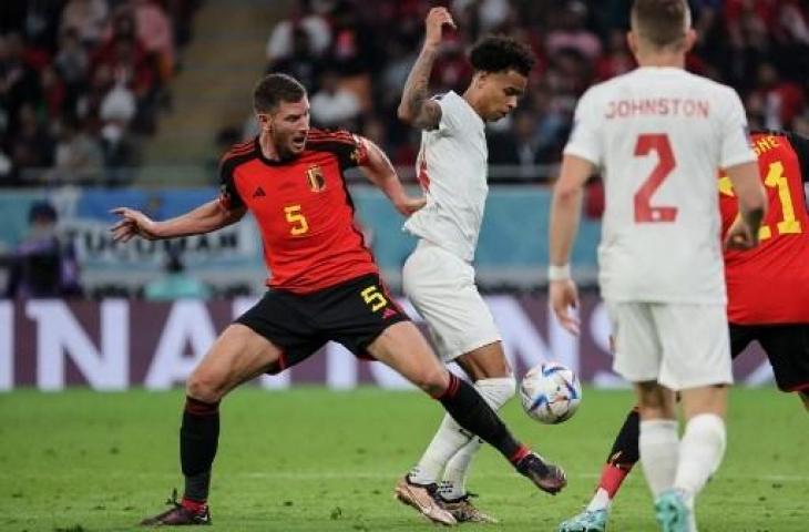 Jan Vertonghen saat bela Belgia di Piala Dunia 2022. (AFP)