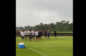 Suasana Latihan Perdana Timnas Indonesia untuk Persiapan Piala AFF 2022, Elkan Baggot Belum Tampak