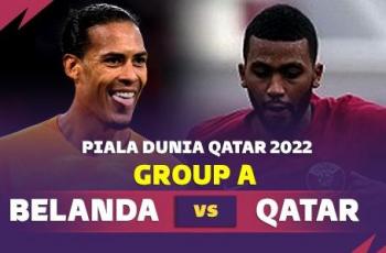 Link Live Streaming Belanda vs Qatar di Piala Dunia 2022, Asa Oranje Lolos ke 16 Besar