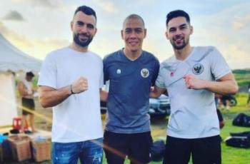 Foto Bareng Jordi Amat dan Sandy Walsh, Nova Arianto Beri Wejangan Berkelas