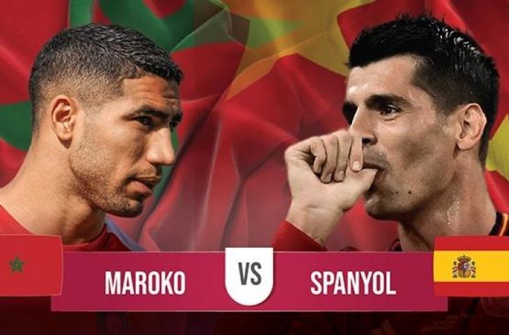 Prediksi Maroko vs Spanyol di Piala Dunia 2022 (Suara.com)