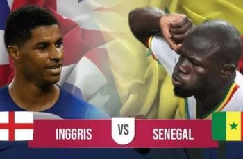 Link Live Streaming Inggris vs Senegal di Babak 16 Besar Piala Dunia 2022, Kick Off Senin Dini Hari WIB