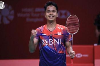 Indonesia Masters 2023: Atasi Lee Cheuk Yiu, Anthony Ginting Melaju ke Babak Kedua