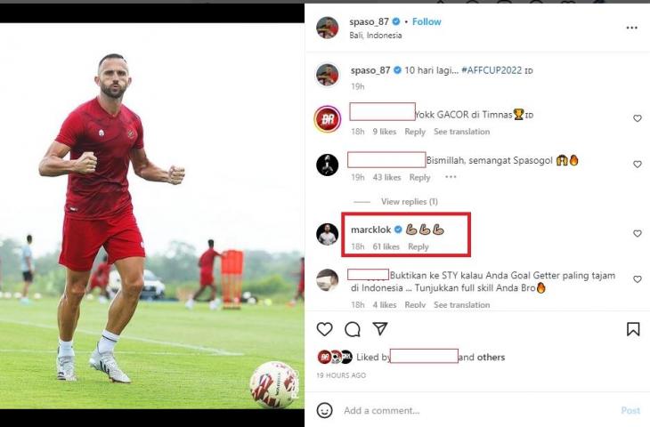 Ilija Spasojevic sudah tak sabar bermain bersama Timnas Indonesia di Piala AFF 2022 (Instagram/spaso_87)