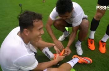 Latihan Keras Jelang Lawan Vietnam di Semifinal Piala AFF 2022, Sepatu Egy Maulana Vikri Sampai Jebol