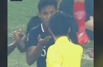 Momen Bek Timnas Indonesia Kena Gampar Wasit Jepang saat Lawan Vietnam di Piala AFF 2022, Ngilu Lihatnya