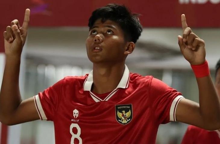 Pemain Timnas Indonesia U-16, Arkhan Kaka. (Instagram/@arkhan8kaka)