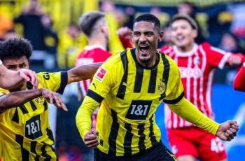 Momen Spesial Sebastien Haller: Cetak Gol Debut buat Borussia Dortmund tepat di Hari Kanker Sedunia