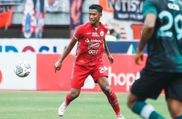 Resky Fandi saat menjalani pertandingan bersama Persija Jakarta di lanjutan BRi Liga 1 2022/2023. (Instagram/@reskyfandi)