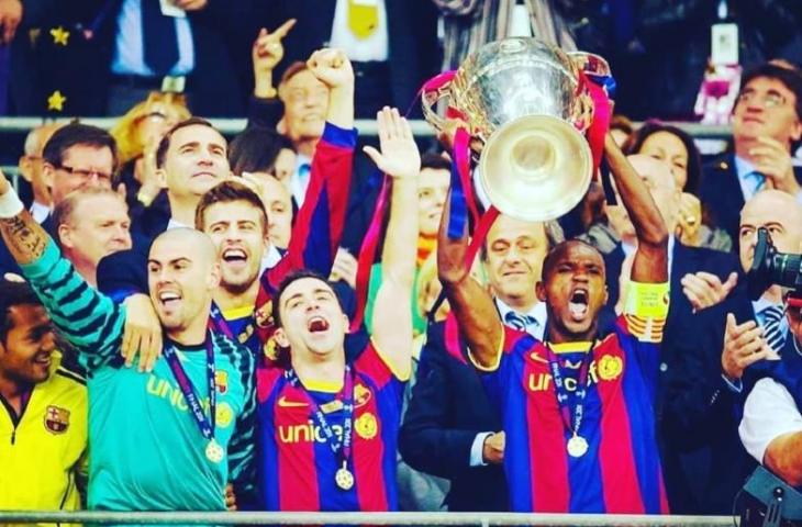 Mantan pemain Barcelona, Eric Abidal (Instagram @abi22ericabidal)