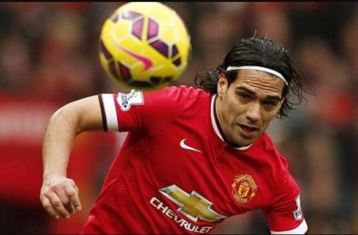 Radamel Falcao saat berseragam Manchester United (Reuters/Phil Noble)