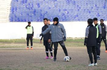 Fasilitas Lapangan Latihan Timnas Indonesia U-20 Buruk, Shin Tae-yong Keheranan