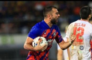 Tendangan 'Angin' Jordi Amat Bantu JDT Raih Kemenangan di Liga Super Malaysia