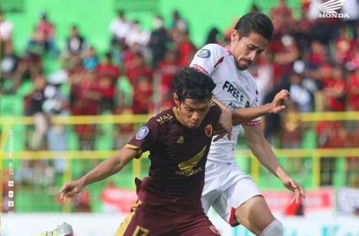 PSM Makassar taklukkan Persis Solo 3-2 d BRI Liga 1 2022. (Instagram/psm_makassar)