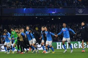 Bikin Sejarah, Napoli untuk Pertama Kalinya Lolos ke Perempat Final Liga Champions