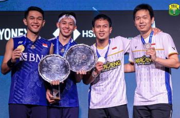 Rekap Hasil Final All England 2023: Fajar / Rian Juara usai Menangi Perang Saudara Lawan Hendra / Ahsan