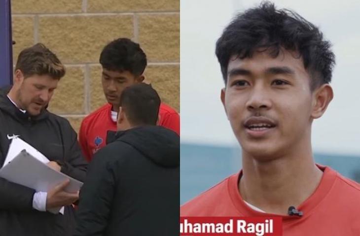 Striker Garuda Select jilid 5 Muhammad Ragil. (Instagram/@programgarudaselect)