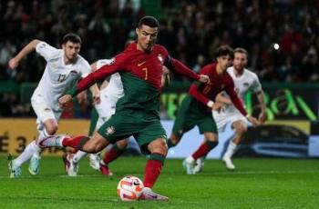 Jadi Bintang Kemenang Portugal atas Liechtenstein, Cristiano Ronaldo Bikin Dua Rekor Spesial