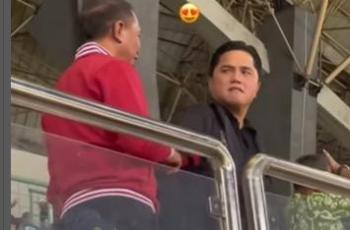 Kedipan Mata Erick Thohir ke Waketum PSSI Bikin Publik Bertanya-tanya, Jadi Gelar Piala Dunia?