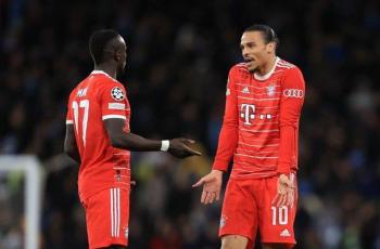 Video Detik-detik Sadio Mane Baku Pukul dengan Leroy Sane usai Bayern Munich Dihajar Manchester City