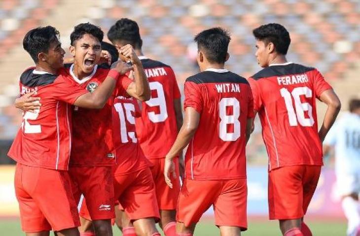 Timnas Indonesia menang telak 5-0 atas Myanmar di SEA Games 2023 (Instagram/PSSI)