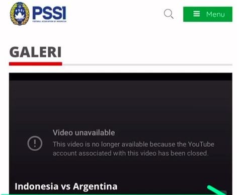 PSSI sempat mengunggah artikel terkait kabar Timnas Indonesia akan melawan Argentina di FIFA Matchday Juni 2023.