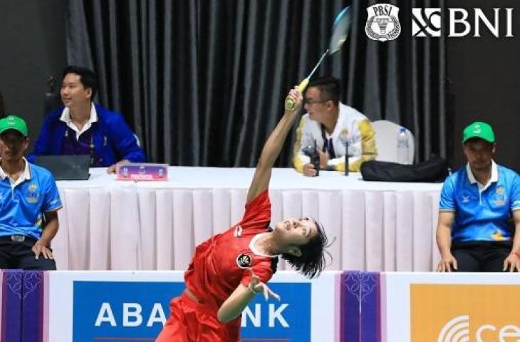 Tunggal putri Ester Nurumi Tri Wardoyo antarkan Indonesia ke final SEA Games 2023. (Instagram/@ina.badminton)