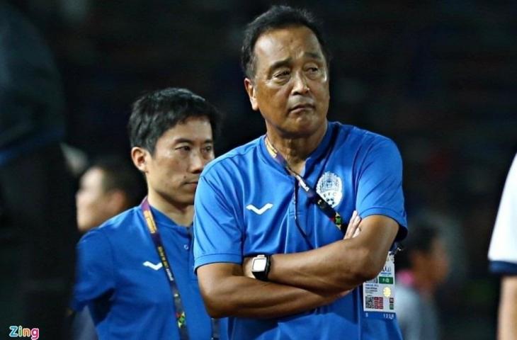 Pelatih Timnas Kamboja U-22 di SEA Games 2023, Ryu Hirose. (Dok. Zingnews)