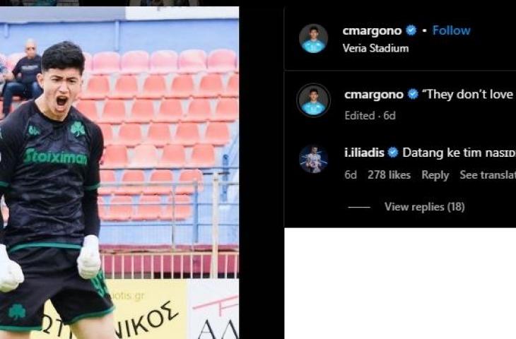 Salah satu pemain asing ikut mendorong Cyrus Margono untuk jadi WNI (Instagram/cmargono)