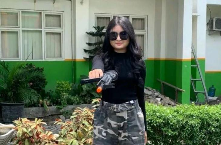 Marshanda Revalina digosipkan jadi pacar Marselino Ferdinan. (Instagram/@aboutmarshandarp_)