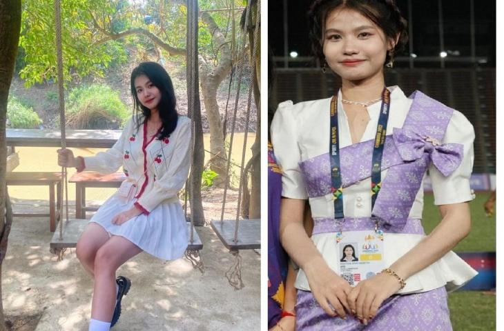 Gadis cantik kamboja yang digoda Marselino Ferdinan di SEA Games 2023 (Instagram/phyyaa_deth)