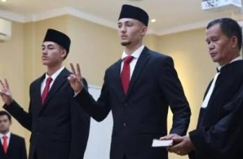 Kata-kata Pertama Ivar Jenner dan Rafael Struick Setelah Sah Jadi WNI