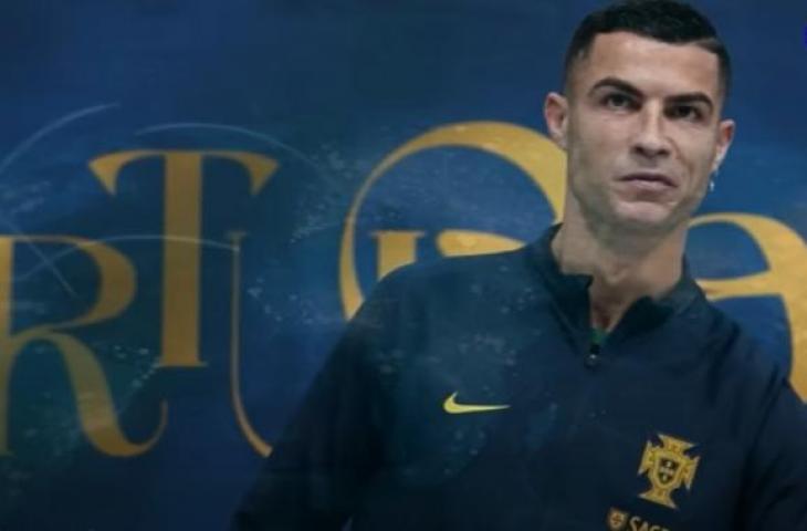 Cristiano Ronaldo disebut beri wejangan ke Timnas Indonesia U-22. (YouTube/Goatnaldo)