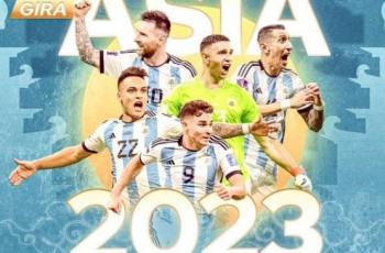 Bak Bumi dan Langit, Harga Tiket Laga Argentina vs Australia di Cina Setara dengan 1 Unit Honda BeAT Seken