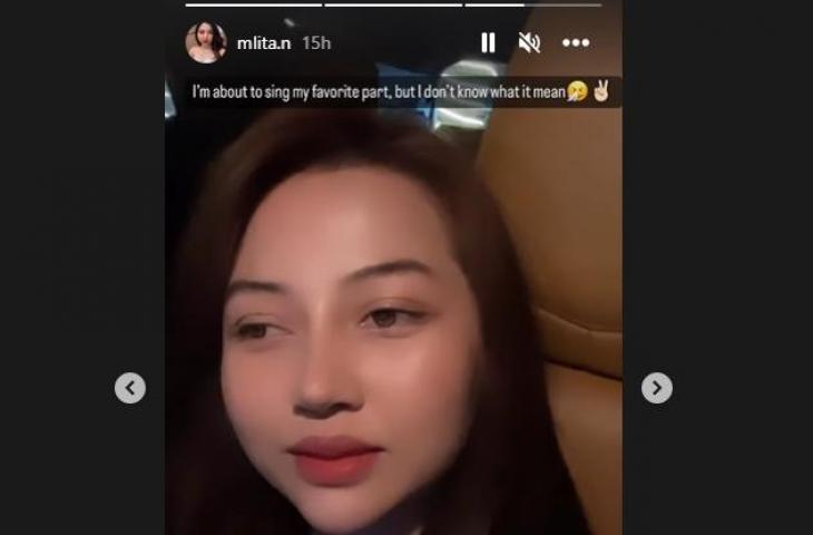 Gadis Kamboja yang viral di Indonesia, Reth Malita suka lagu bahasa Jawa yang viral. (Instagram/mlita.n)