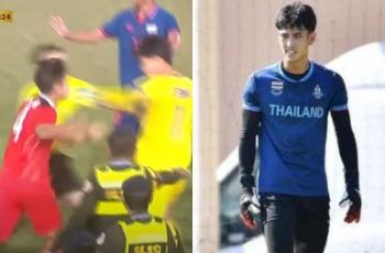 Tak Hanya Disanksi FAT, Kiper Thailand yang Jotos Komang Teguh Dihukum AFC