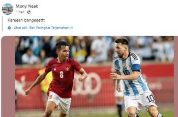 Bakal Duel dengan Argentina, Masyarakat Kamboja Sebut Indonesia Keren Banget