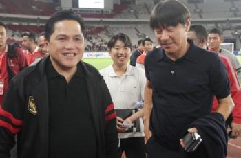 Erick Thohir Sebut Nasib Shin Tae-yong Tergantung Hasil Timnas Indonesia di Kualifikasi Piala Dunia 2026