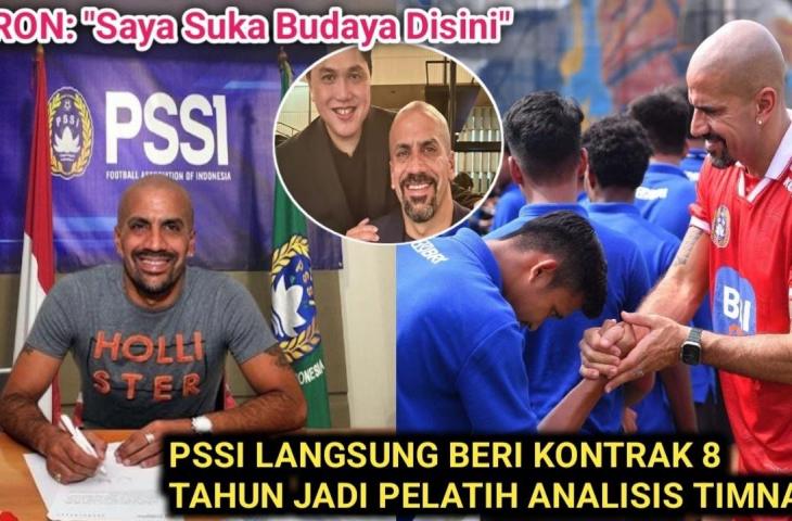 Cek fakta Juan Sebastian Veron ingin jadi asisten pelatih Timnas Indonesia. (YouTube/Kreator Bola)