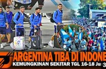 CEK FAKTA: Timnas Argentina akan Tiba di Indonesia Sekitar Tanggal 16 - 18 Juni