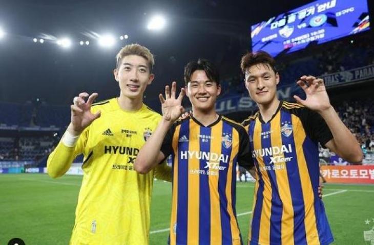 Pemain Ulsan Hyundai. (Instagram/ulsanhyundaifootballclub)