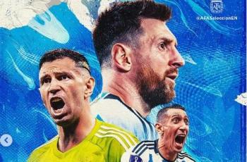 Meski Dirumorkan Tak Ikut, AFA Pasang Foto Lionel Messi di Poster Pertandingan Timnas Indonesia vs Argentina