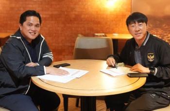 Erick Thohir Beri Kabar Baik Tentang Masa Depan Shin Tae-yong Bersama Timnas Indonesia, Jadi Perpanjang Kontrak?