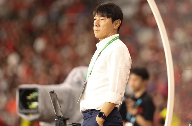 Pelatih Timnas Indonesia, Shin Tae-yong, janjinya ditagih Bung Towel. (Dok. PSSI)