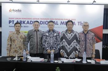 Pendapatan di Triwulan I Naik, Arkadia Digital Media Optimis Prospek Kinerja pada 2023