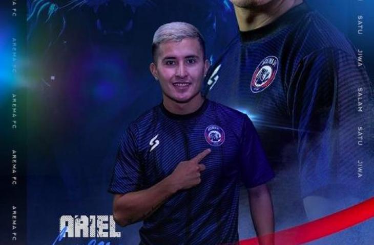 Pemain asing anyar Arema FC, Ariel Lucero. (Dok. Arema FC)