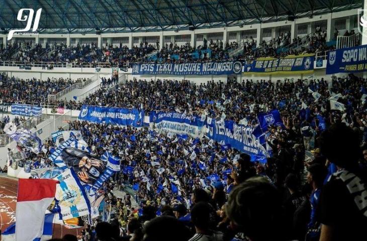 Suporter PSIS Semarang. (Instagram/@psisfcofficial)