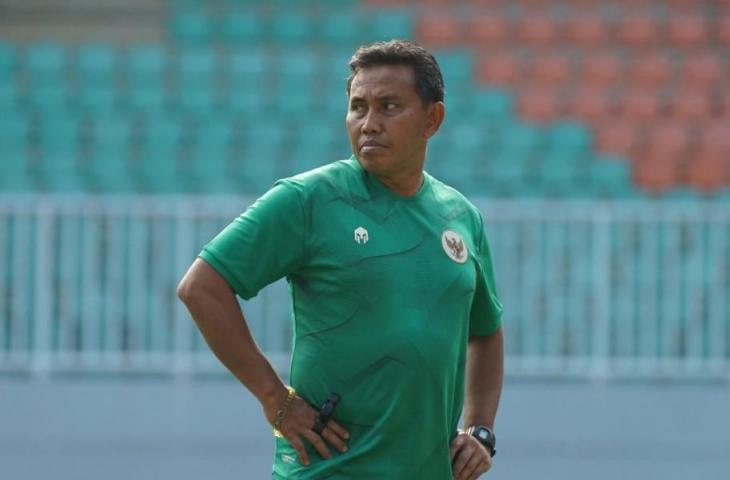 Pelatih Timnas Indonesia U-17, Bima Sakti. (Dok. PSSI)